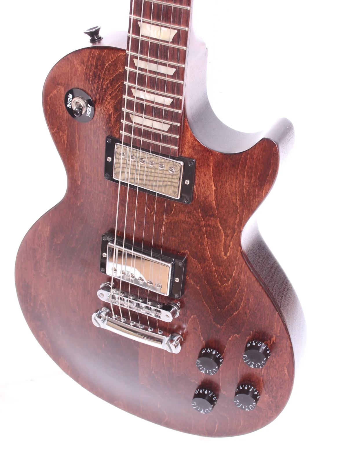 2013 Gibson Les Paul LPJ Pro chocolate satin - Image 3