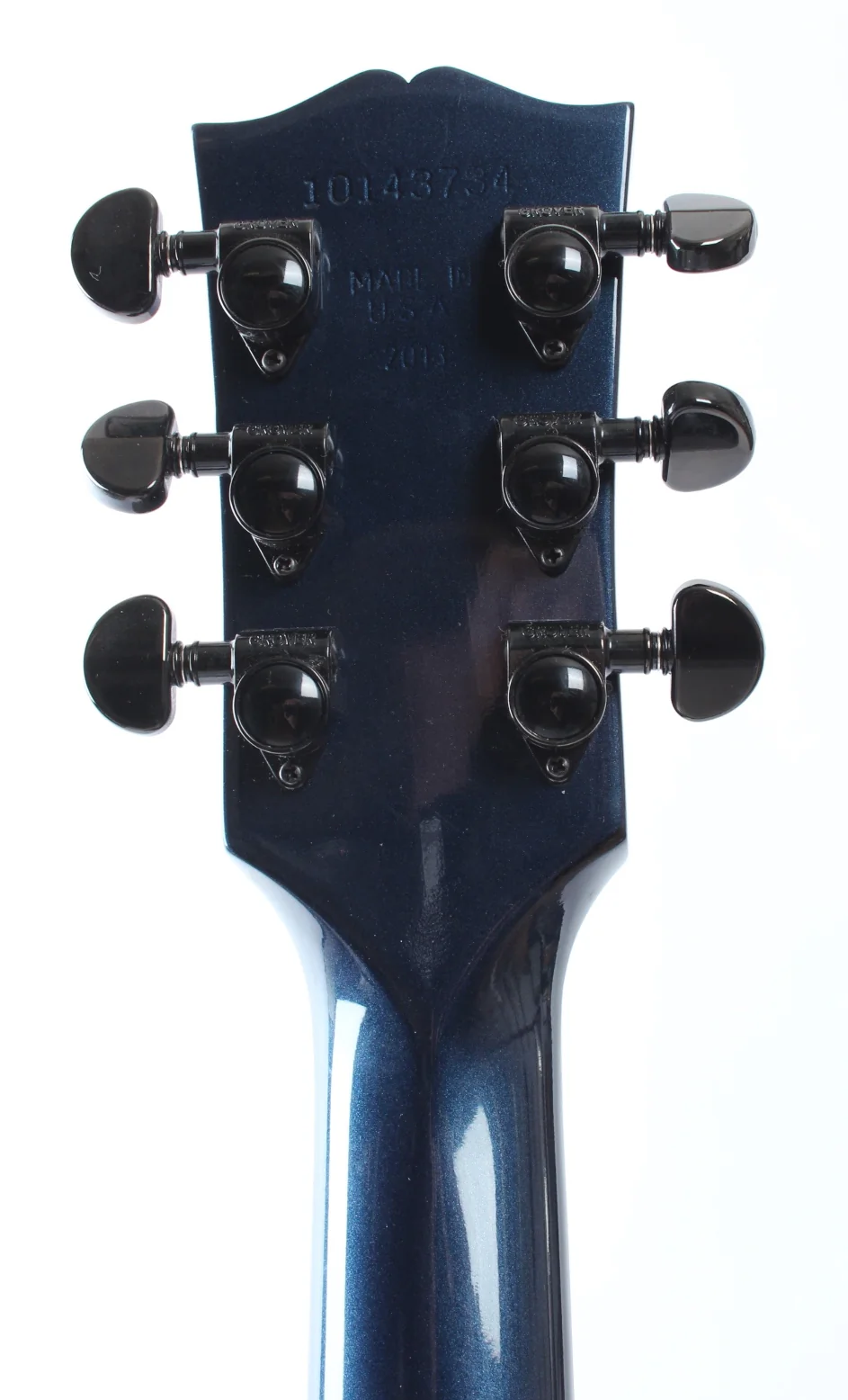 2013 Gibson Memphis Custom Shop ES-335 Studio midnight blue - Image 10
