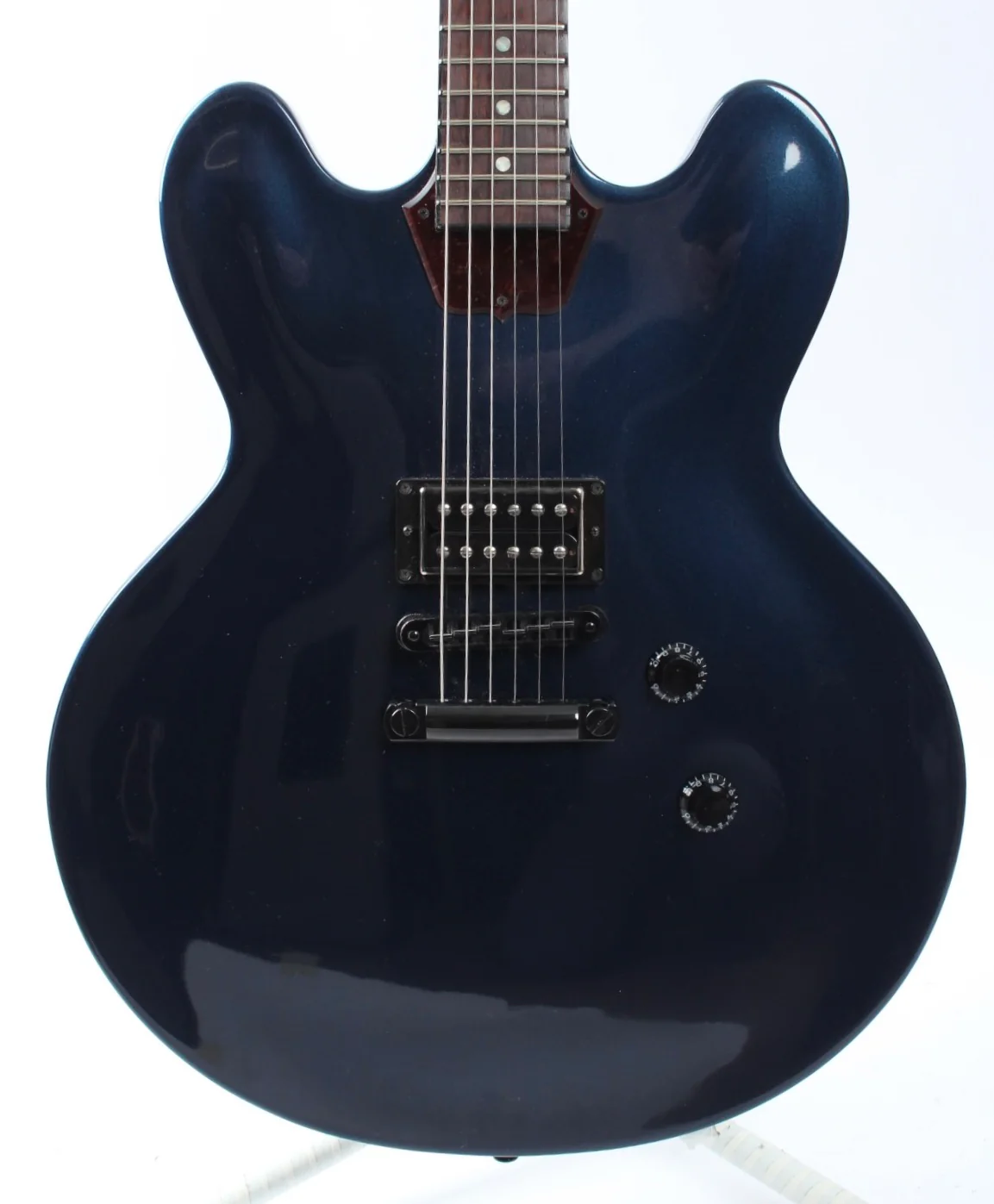 2013 Gibson Memphis Custom Shop ES-335 Studio midnight blue - Image 2