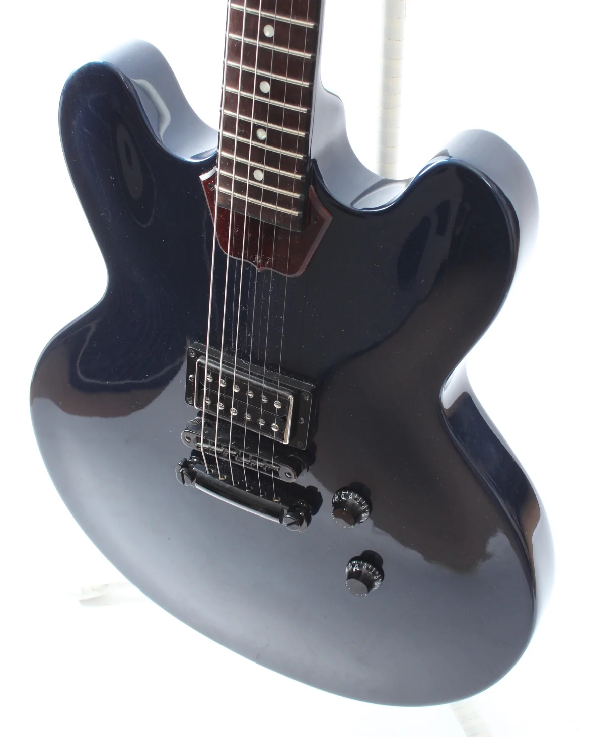2013 Gibson Memphis Custom Shop ES-335 Studio midnight blue - Image 3