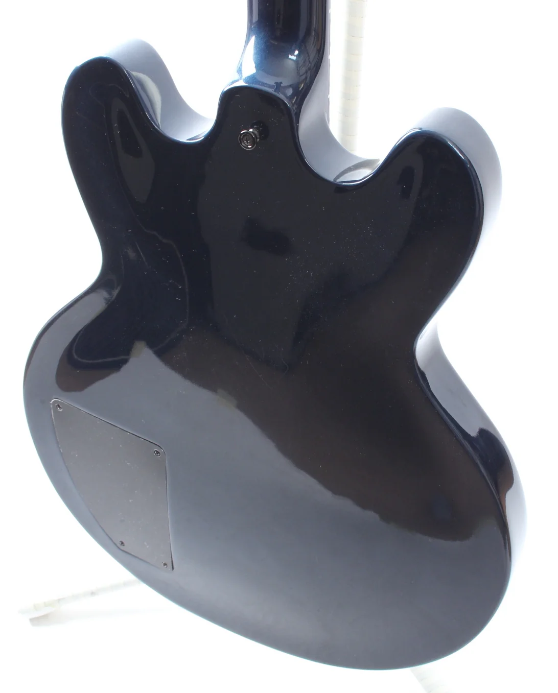 2013 Gibson Memphis Custom Shop ES-335 Studio midnight blue - Image 8