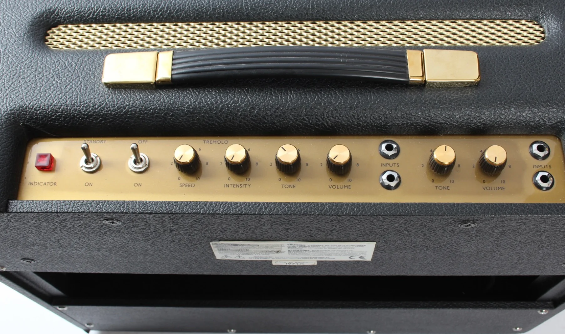 2013 Marshall 1974X black - Image 6