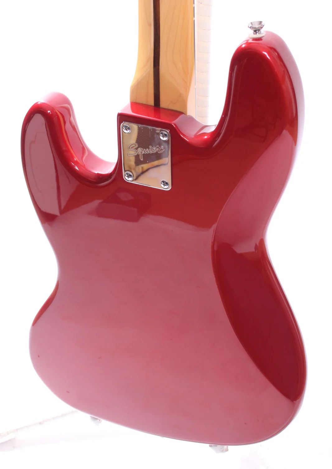 2013 Squier Vintage Modified Jazz Bass 70s candy apple red - Image 8