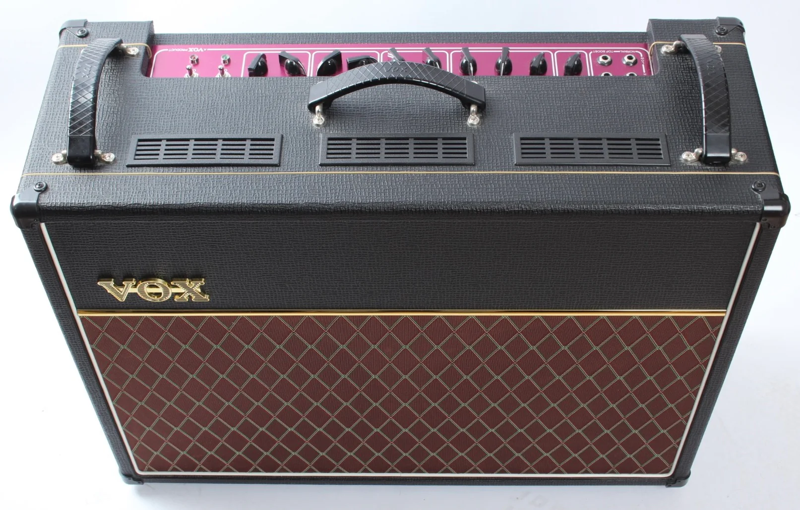 2013 Vox AC30C2X Custom Blue Bulldog black - Image 2