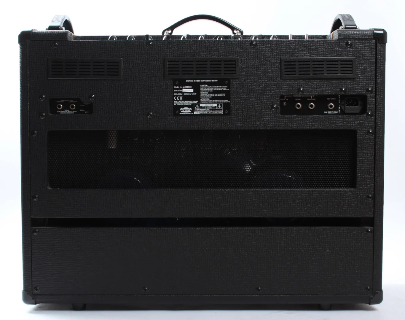 2013 Vox AC30C2X Custom Blue Bulldog black - Image 3