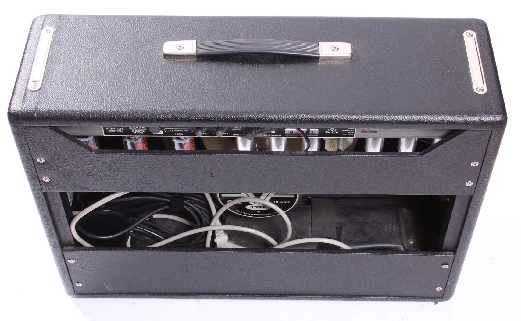 2014 Fender 68 Custom Deluxe Reverb silverface - Image 3