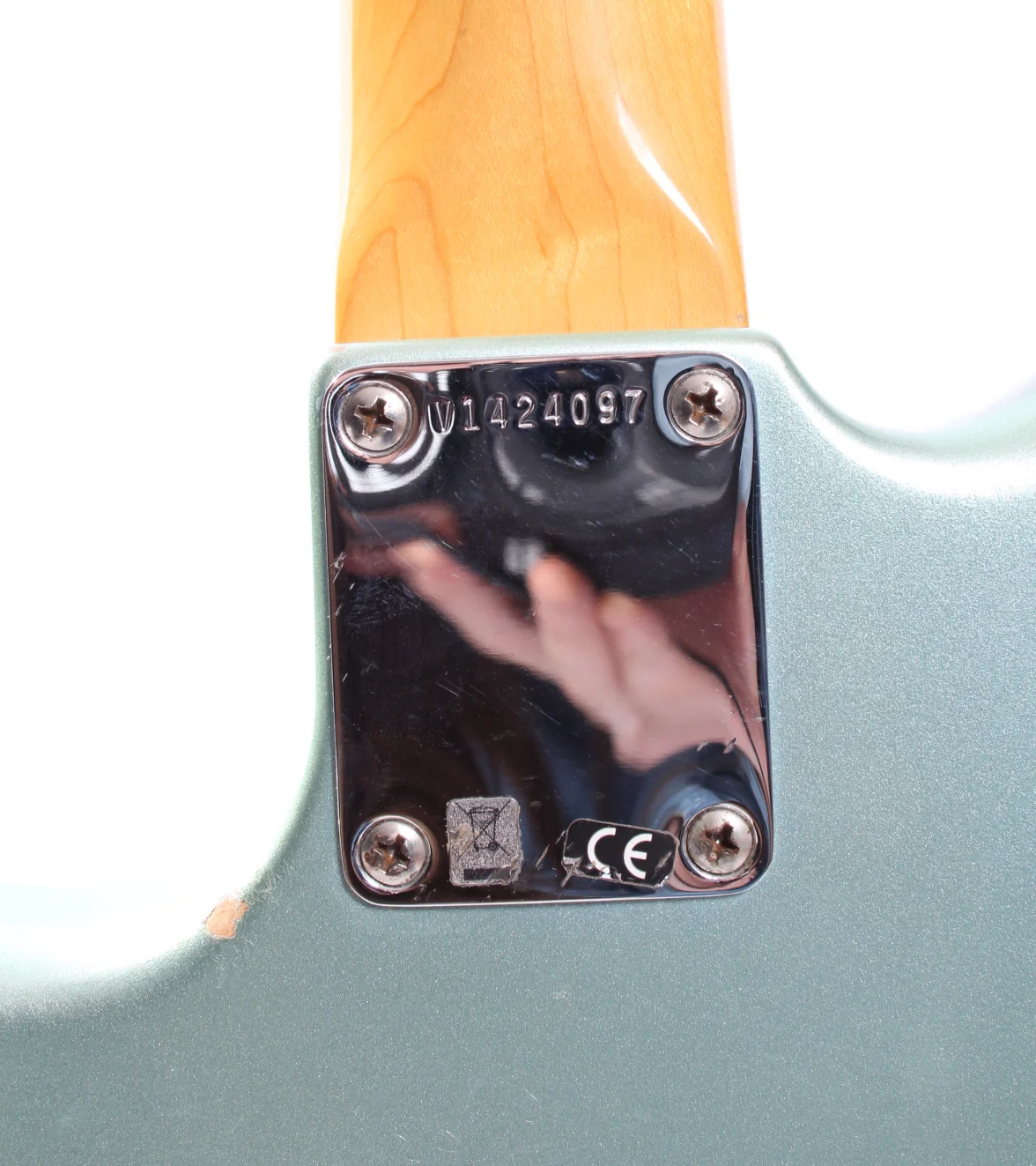 2014 Fender Jazzmaster American Vintage '65 Reissue firemist silver - Image 11