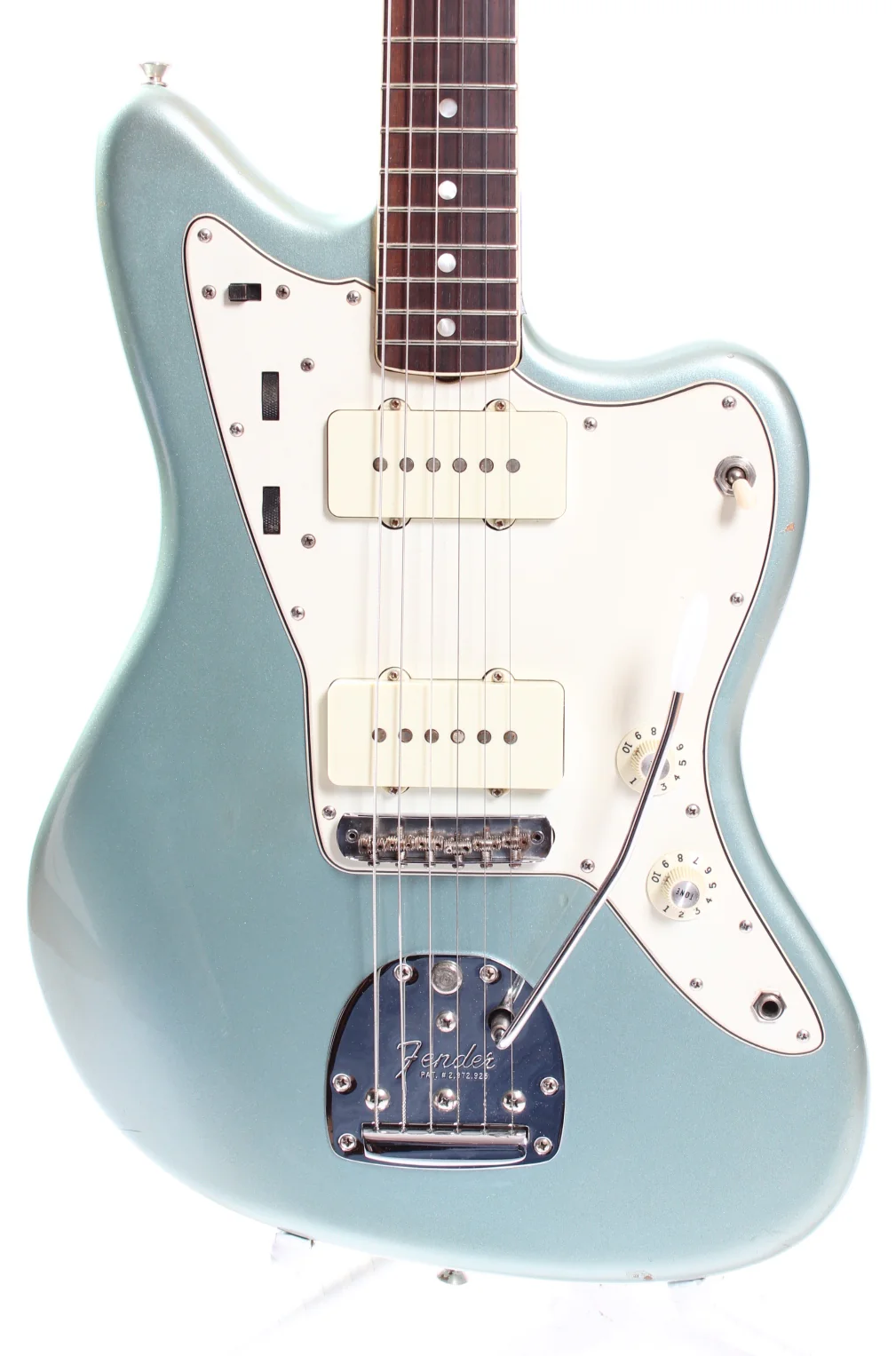 2014 Fender Jazzmaster American Vintage '65 Reissue firemist silver - Image 2