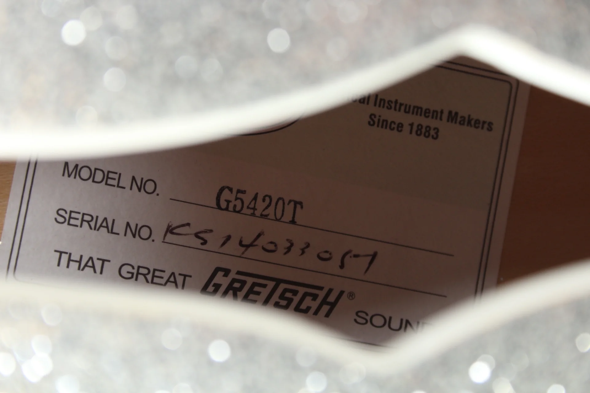2014 Gretsch FSR Electromatic G5420T silver sparkle - Image 11