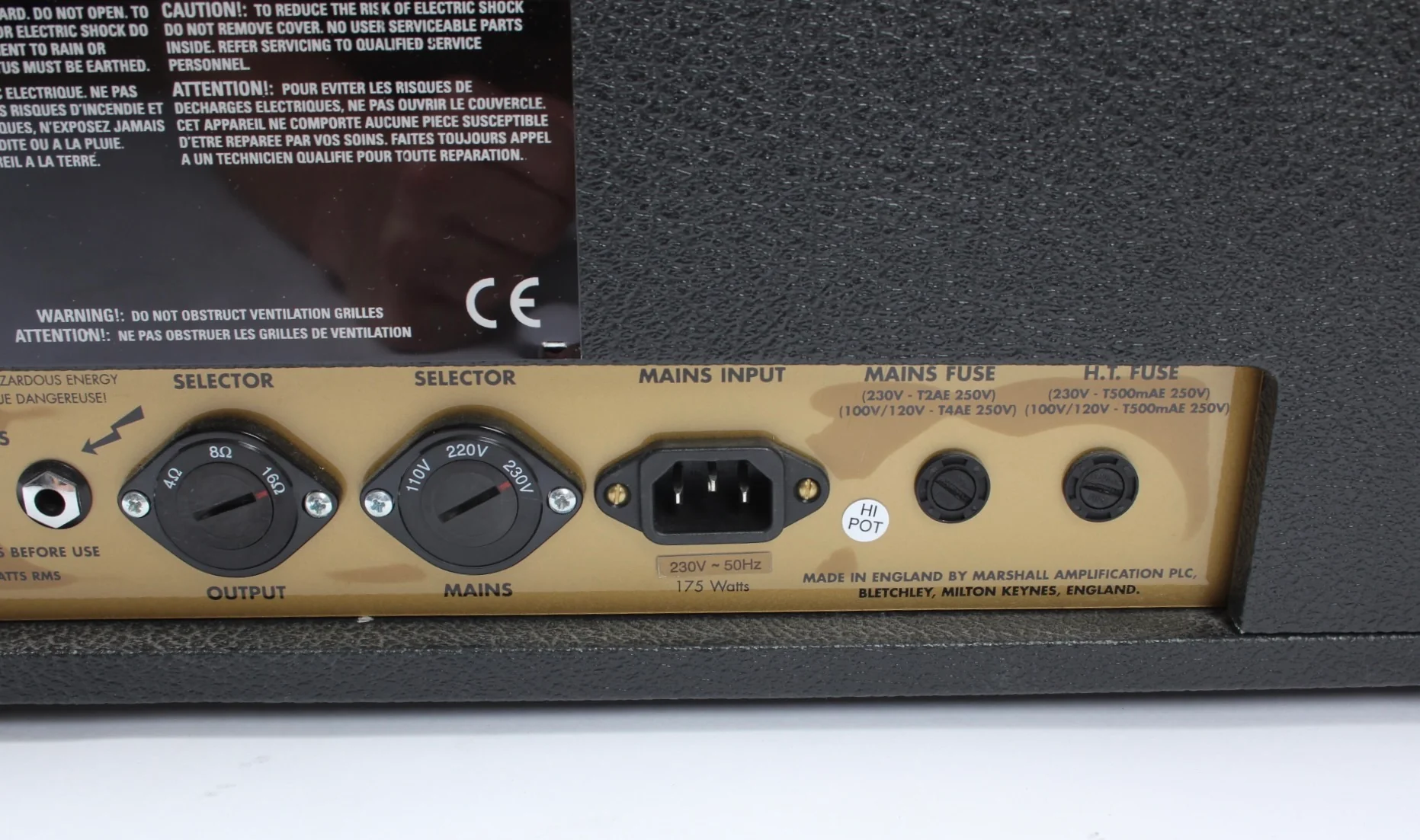 2014 Marshall 1987x Vintage Reissue Plexi black - Image 8