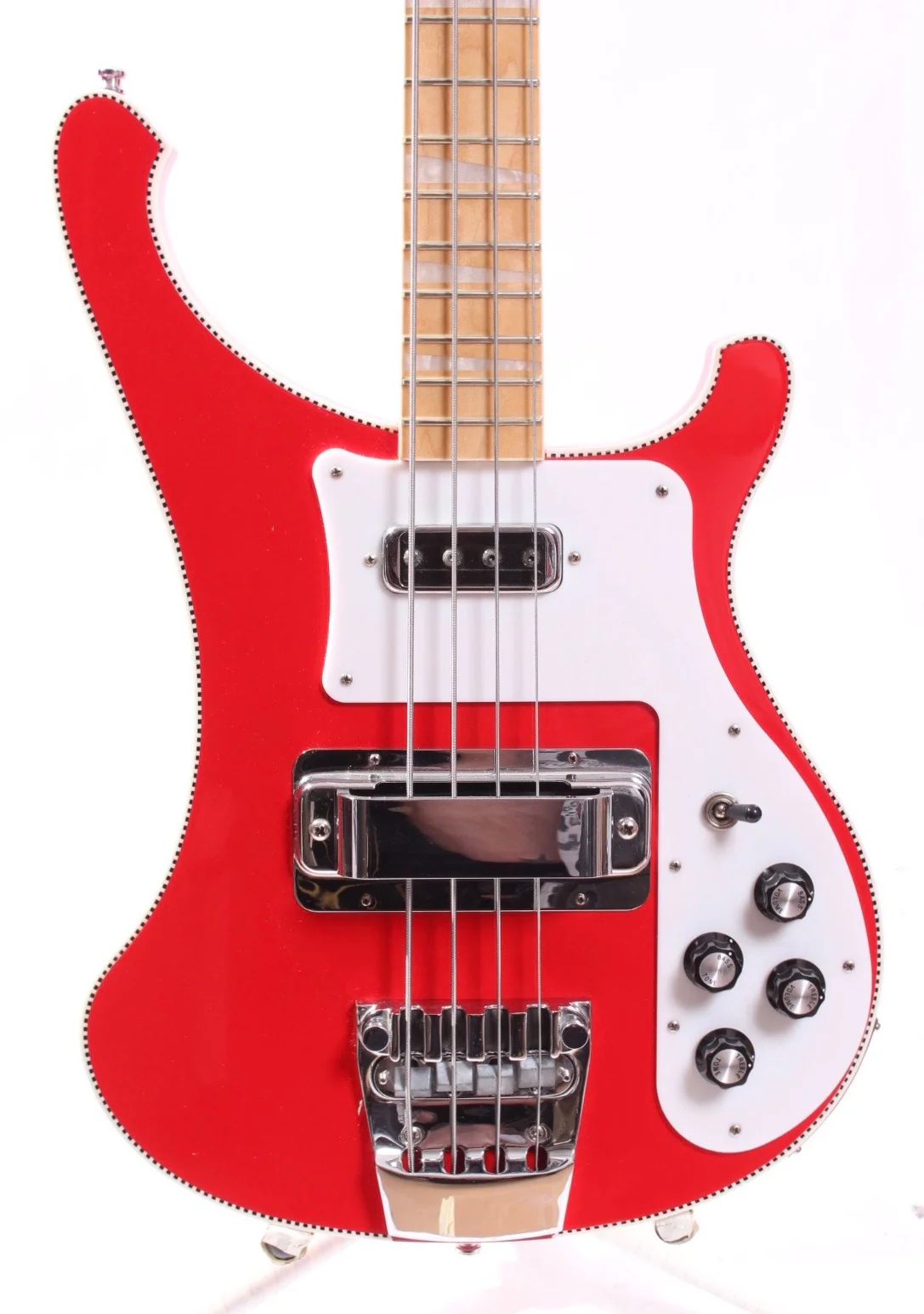 2014 Rickenbacker 4003 Bass FAR fire alarm red - Image 2