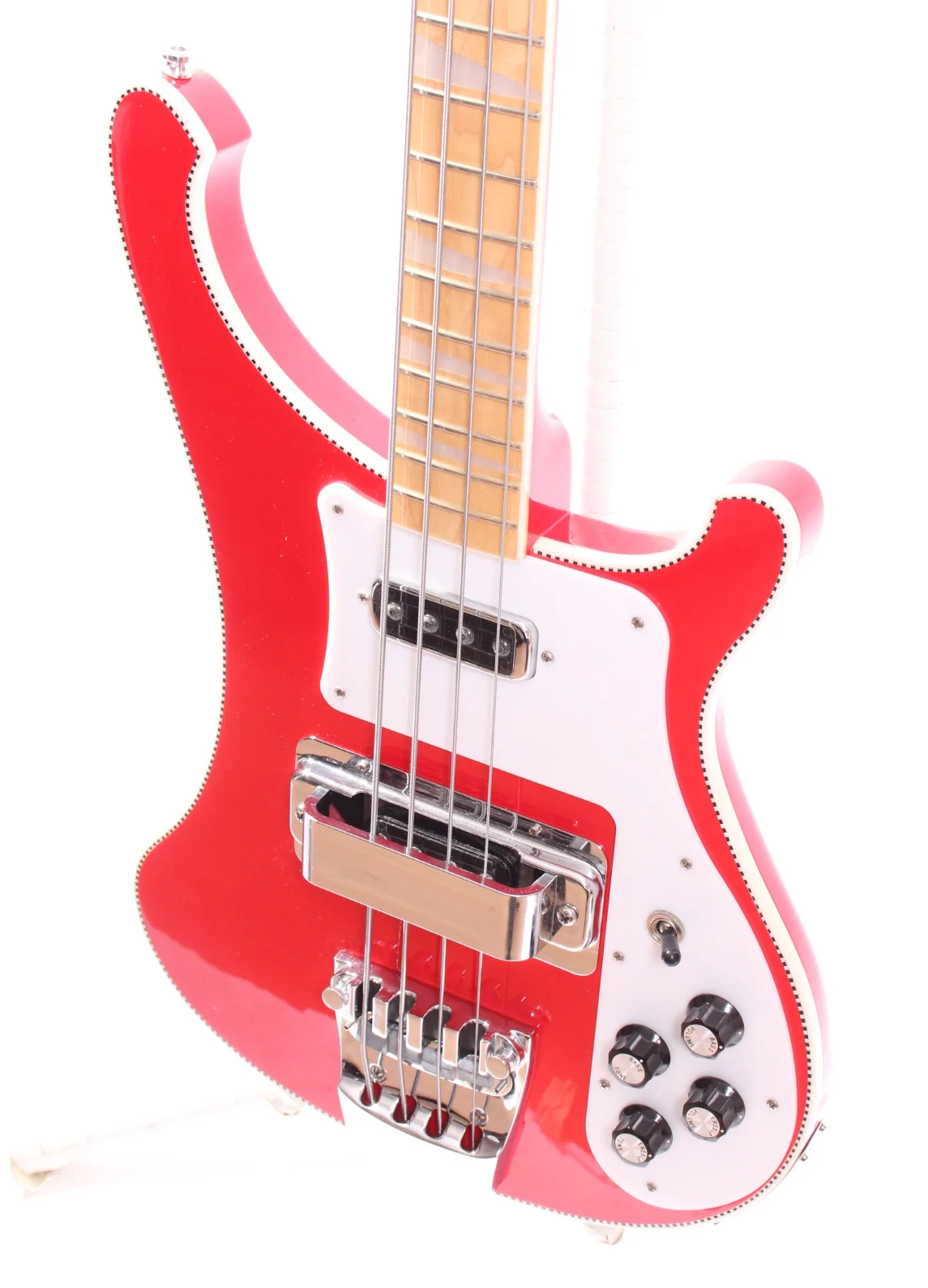 2014 Rickenbacker 4003 Bass FAR fire alarm red - Image 3