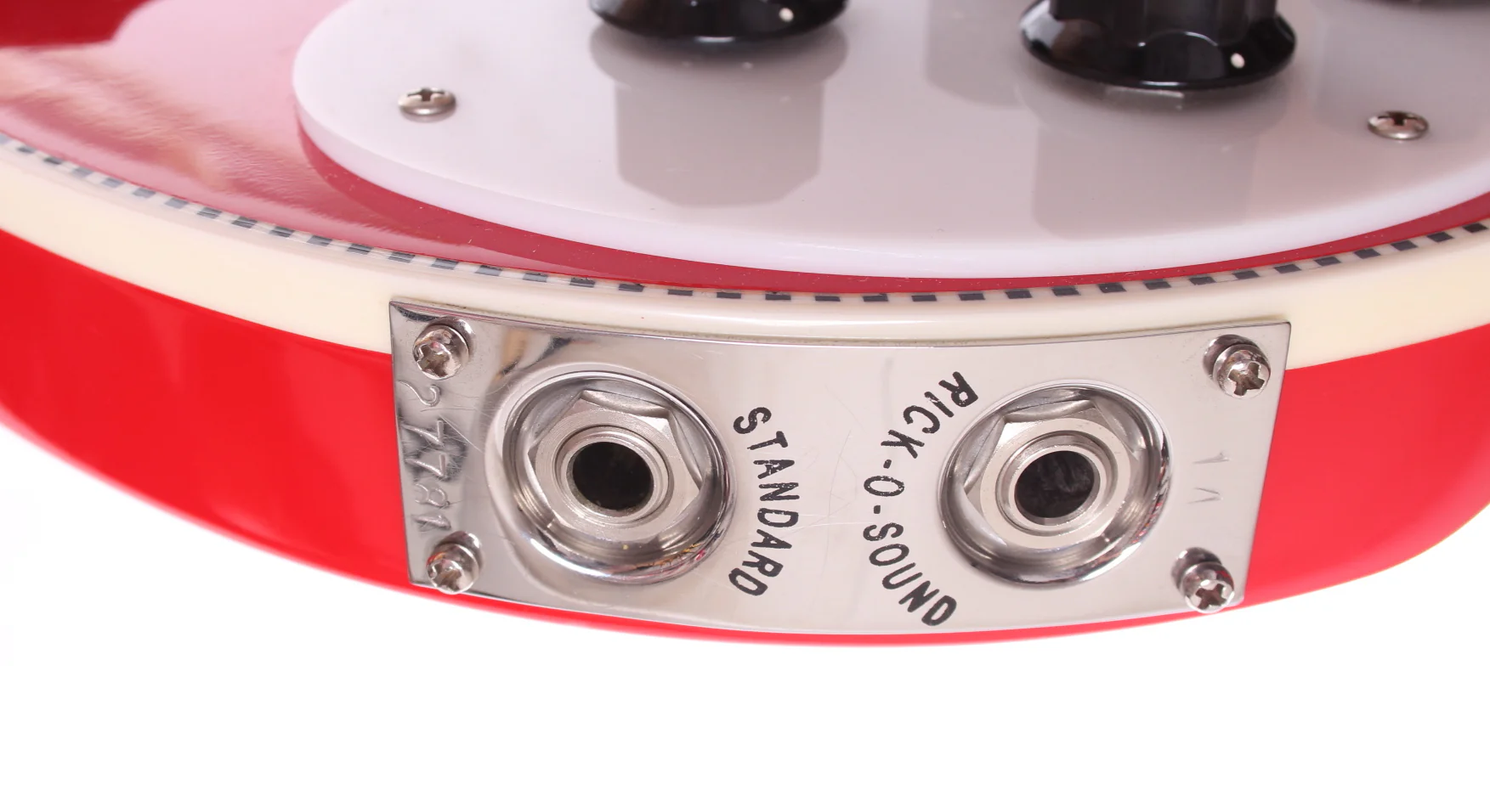 2014 Rickenbacker 4003 Bass FAR fire alarm red - Image 6