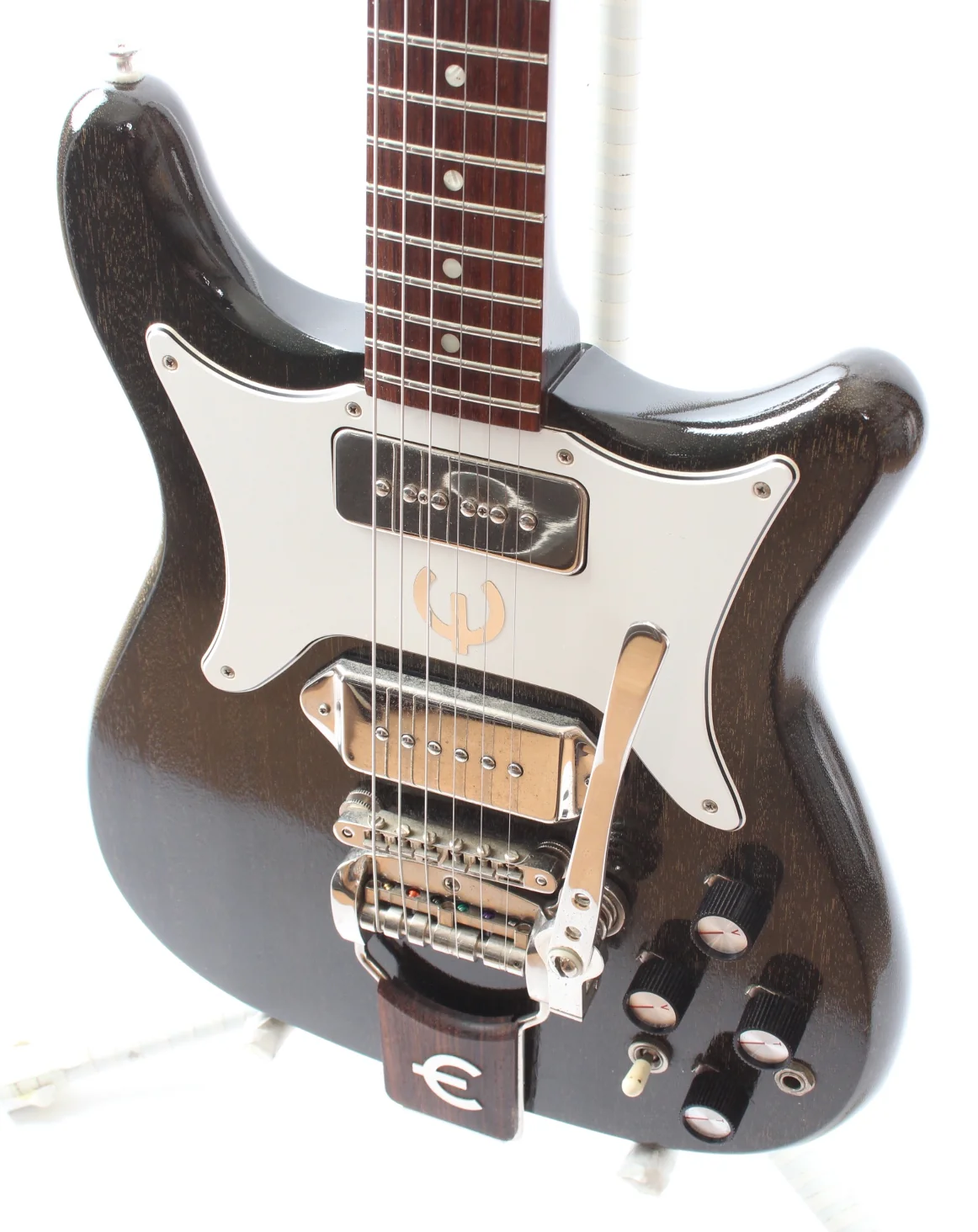 2015 Epiphone Coronet Elitist Tamio Okuda silver fox - Image 3