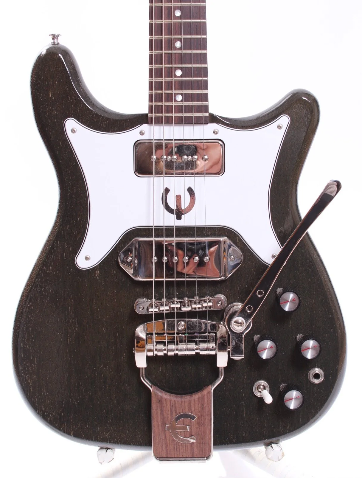 2015 Epiphone Coronet Elitist Tamio Okuda silver fox - Image 2