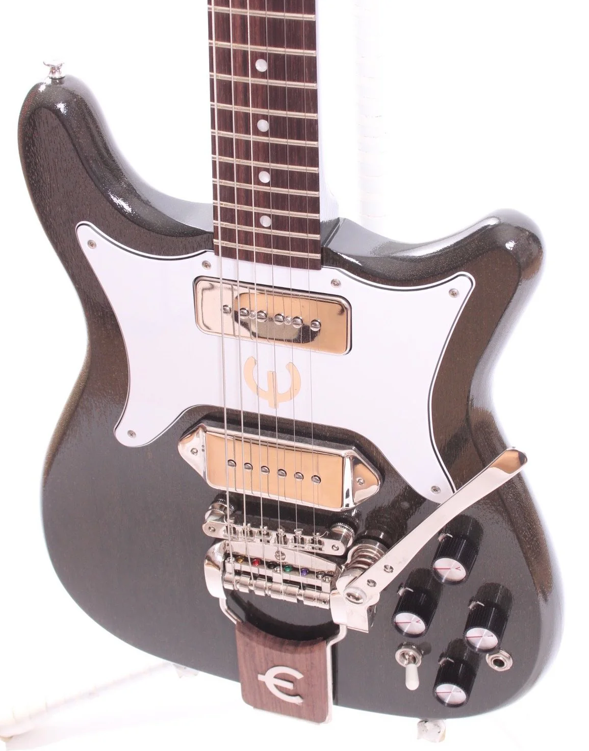 2015 Epiphone Coronet Elitist Tamio Okuda silver fox - Image 3