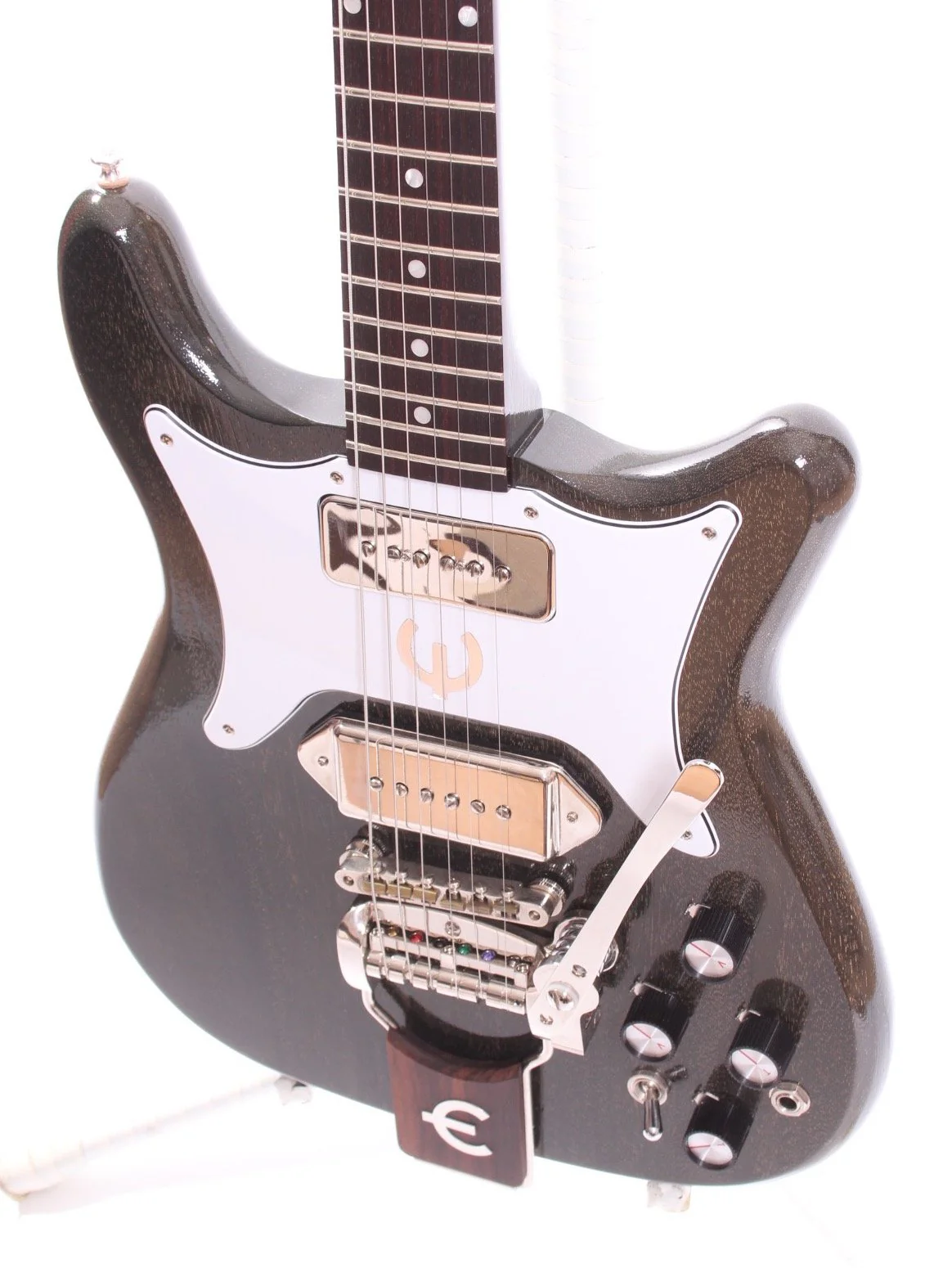 2015 Epiphone Coronet Elitist Tamio Okuda silver fox - Image 3