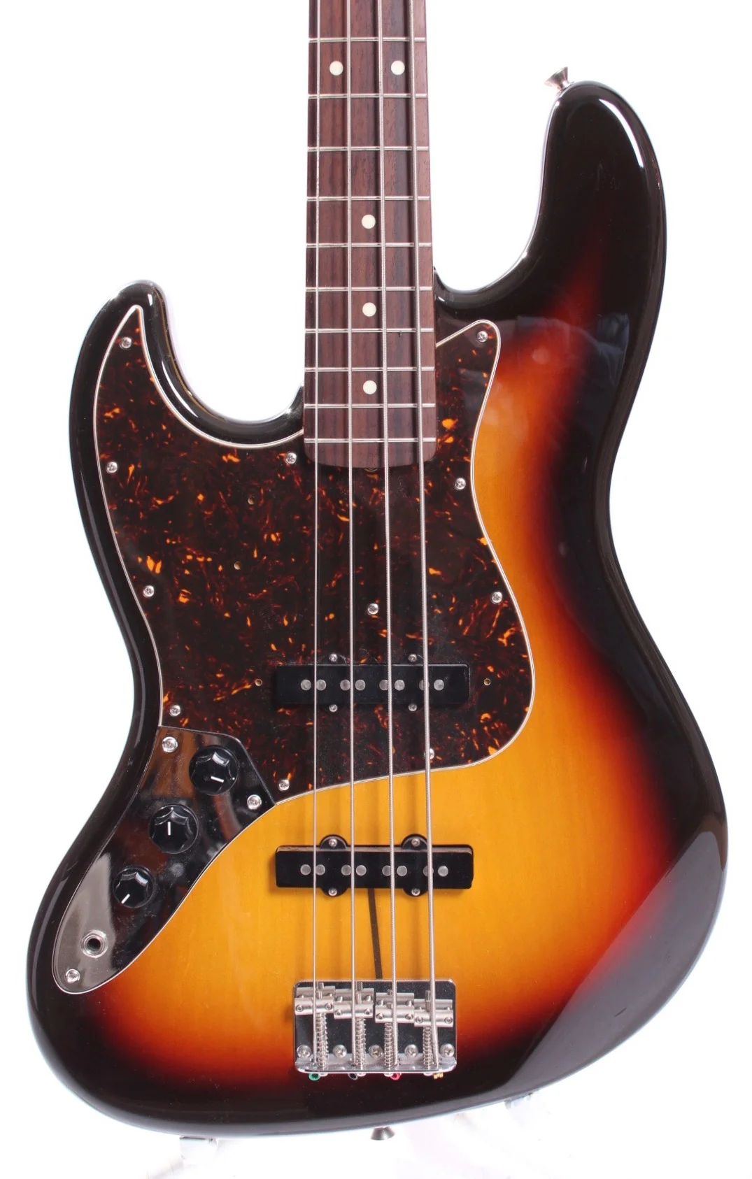2015 Fender Jazz Bass 62 Reissue lefty sunburst - Image 2