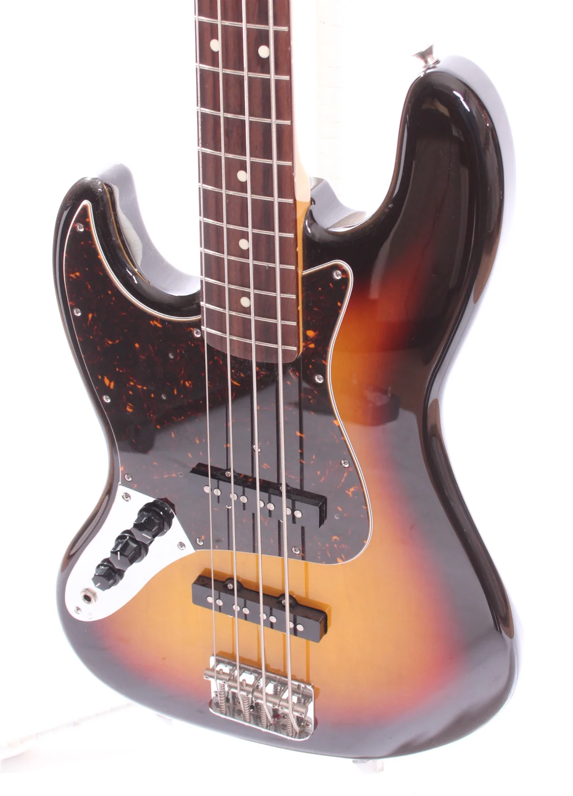 2015 Fender Jazz Bass 62 Reissue lefty sunburst - Image 3