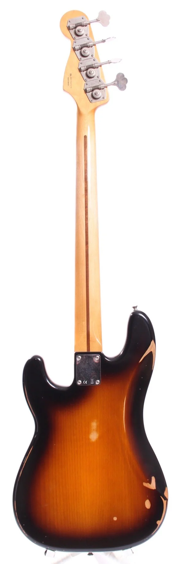 2015 Fender Precision Bass 50s Road Worn sunburst - Image 6