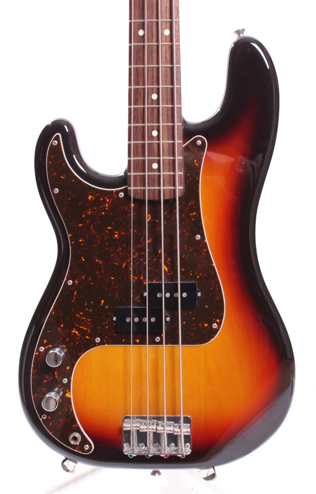 2015 Fender Precision Bass 62 Reissue lefty sunburst - Image 2