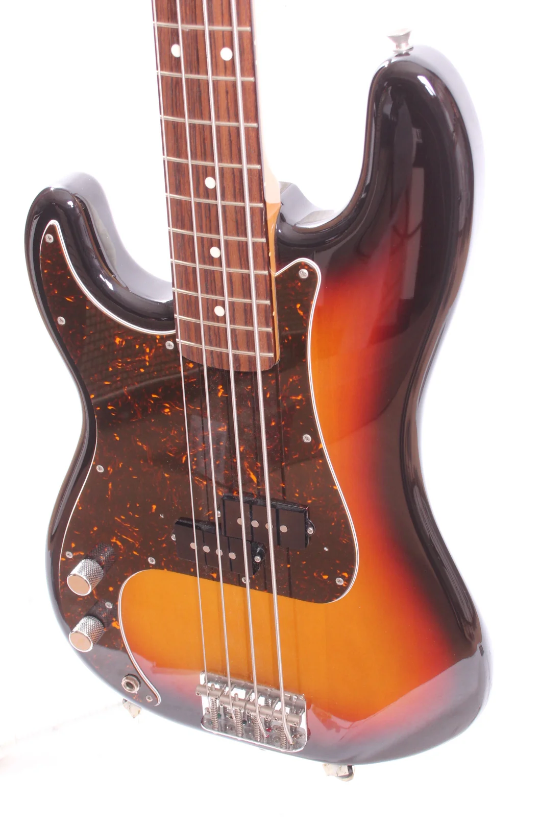 2015 Fender Precision Bass 62 Reissue lefty sunburst - Image 3