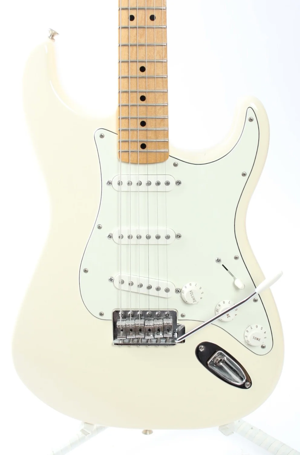 2015 Fender Stratocaster olympic white - Image 2