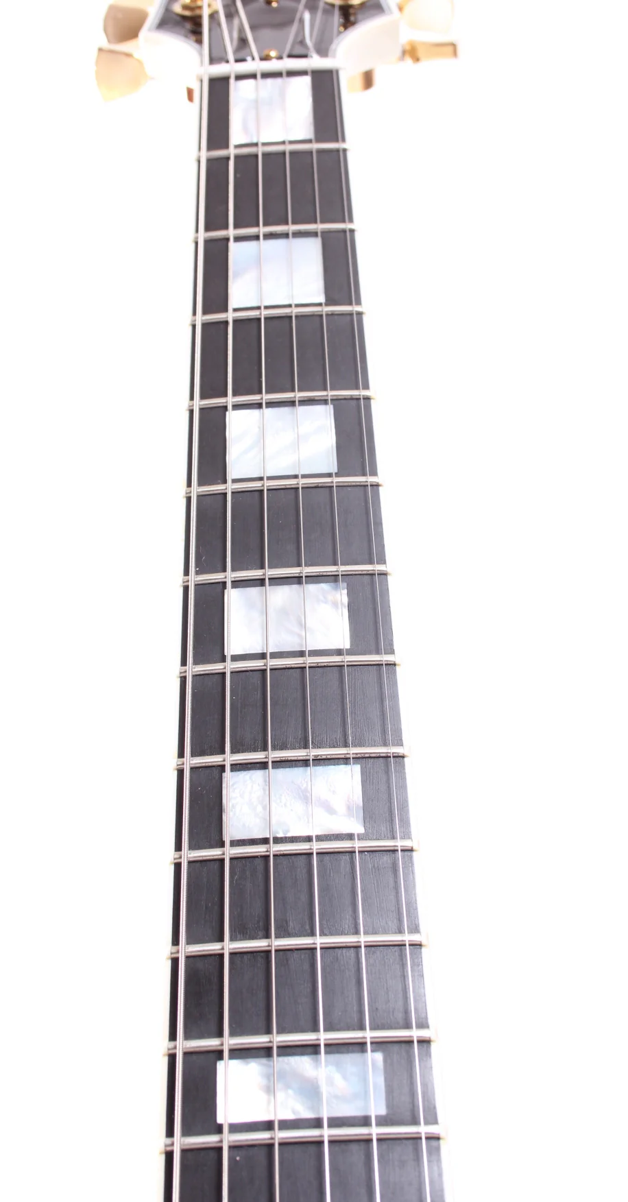 2015 Gibson Les Paul Custom Shop Axcess Stopbar alpine white - Image 4