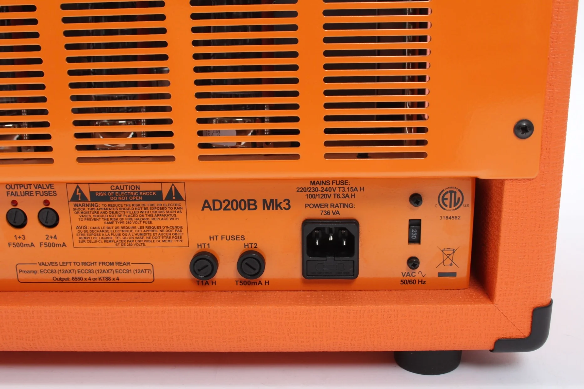 2015 Orange AD200 Bass MK3 - Image 7