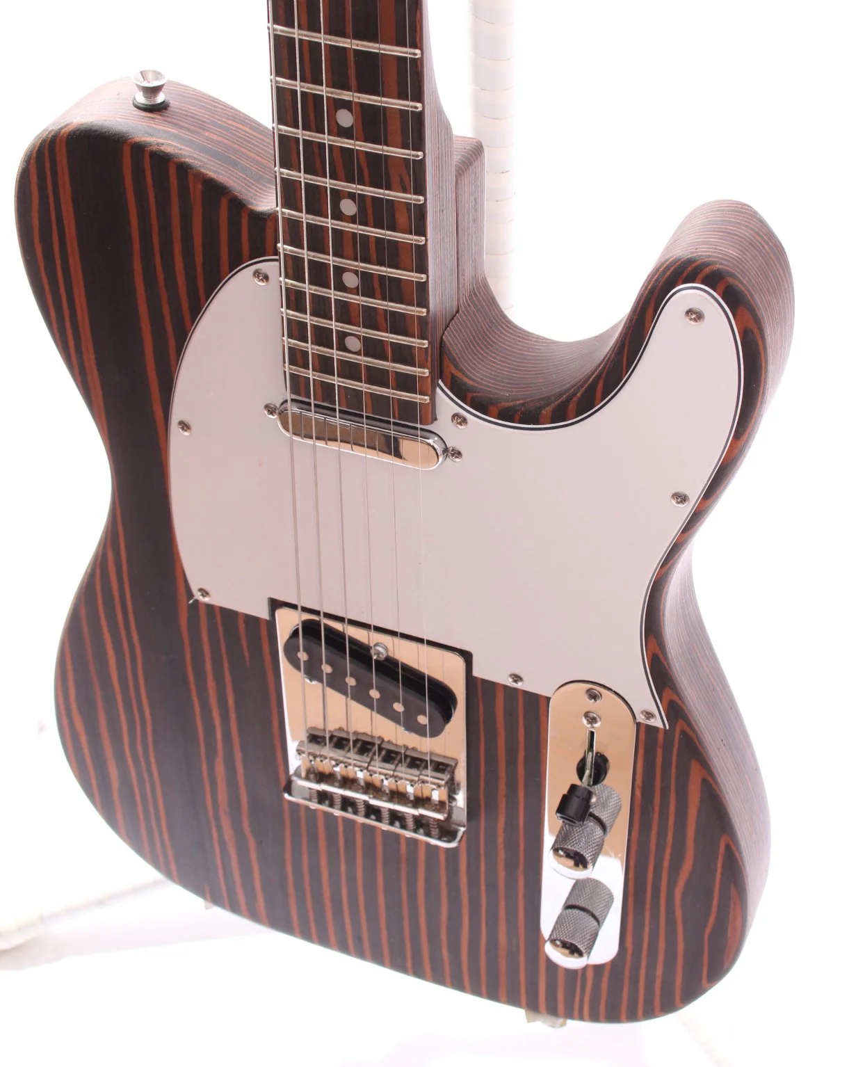 2015 Zebrawood Telecaster - Image 3
