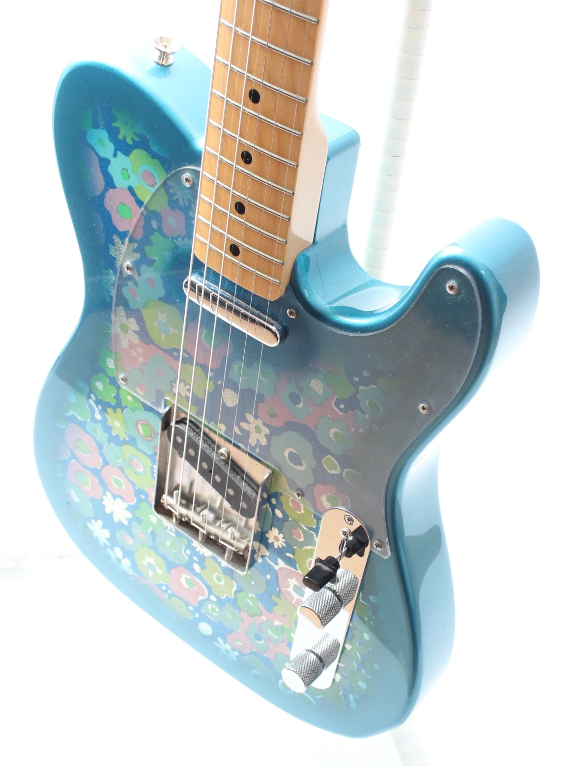 2016 Fender Classic '69 Telecaster blue flower - Image 3