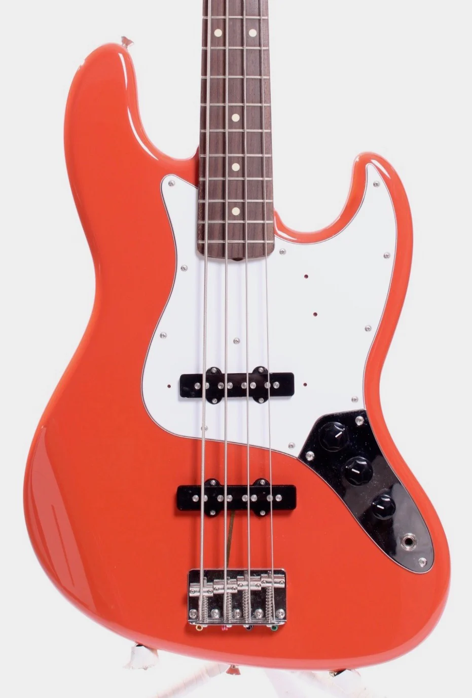 2016 Fender Jazz Bass Classic 60s Reissue fiesta red - Image 2