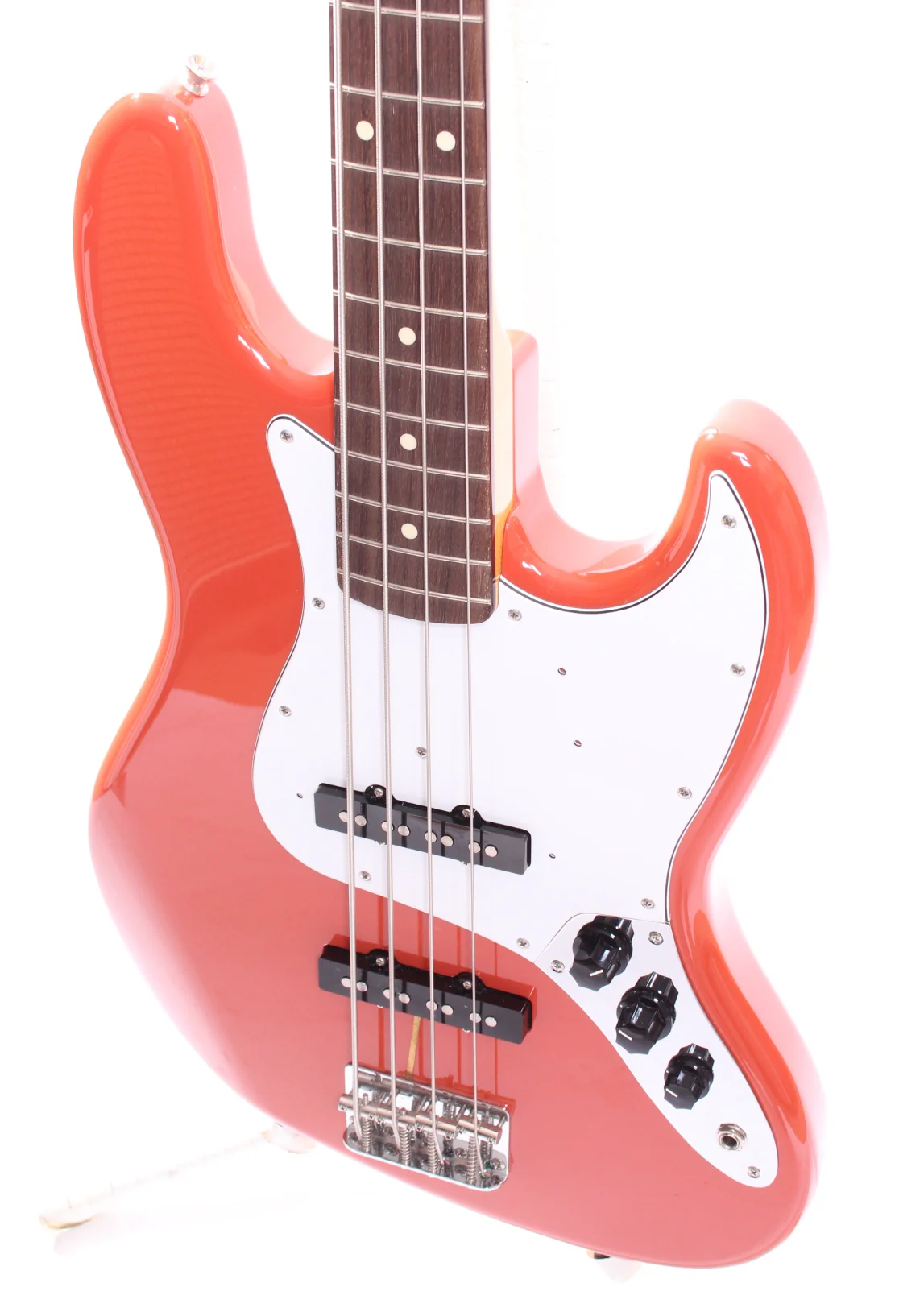 2016 Fender Jazz Bass Classic 60s Reissue fiesta red - Image 3