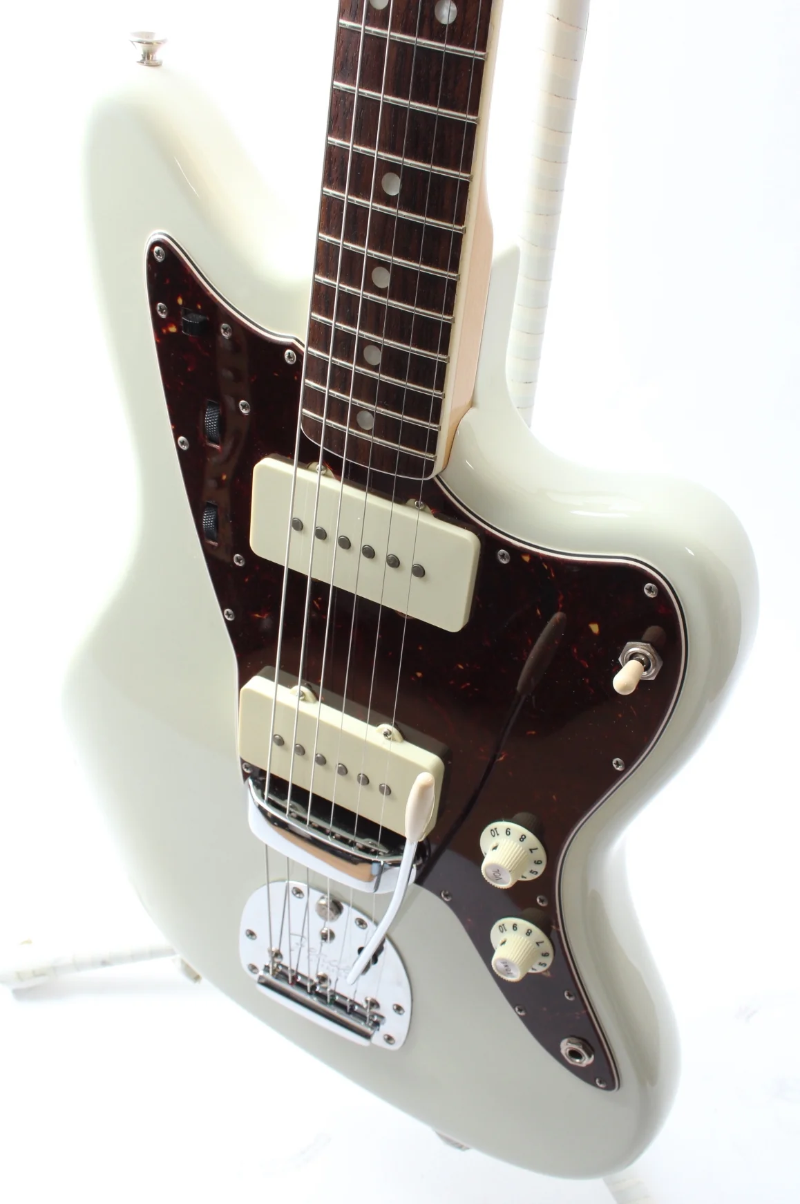 2016 Fender Jazzmaster American Vintage 65 Reissue olympic white - Image 3