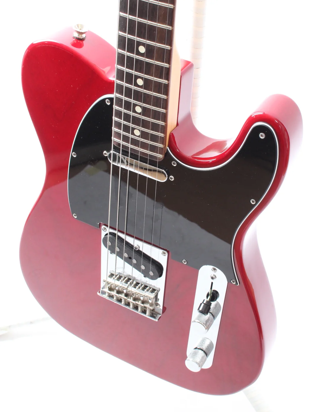 2016 Fender Telecaster American Standard crimson red transparent - Image 3
