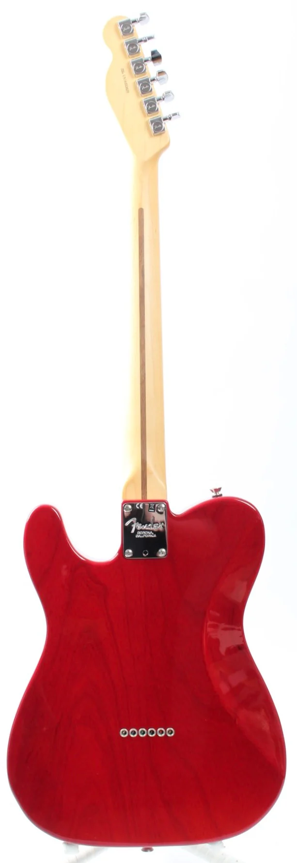 2016 Fender Telecaster American Standard crimson red transparent - Image 6