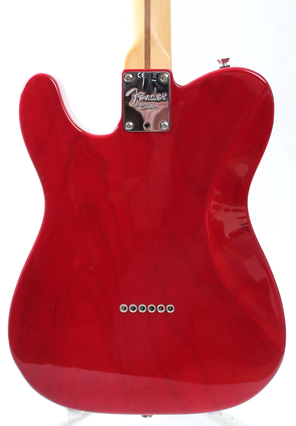 2016 Fender Telecaster American Standard crimson red transparent - Image 7