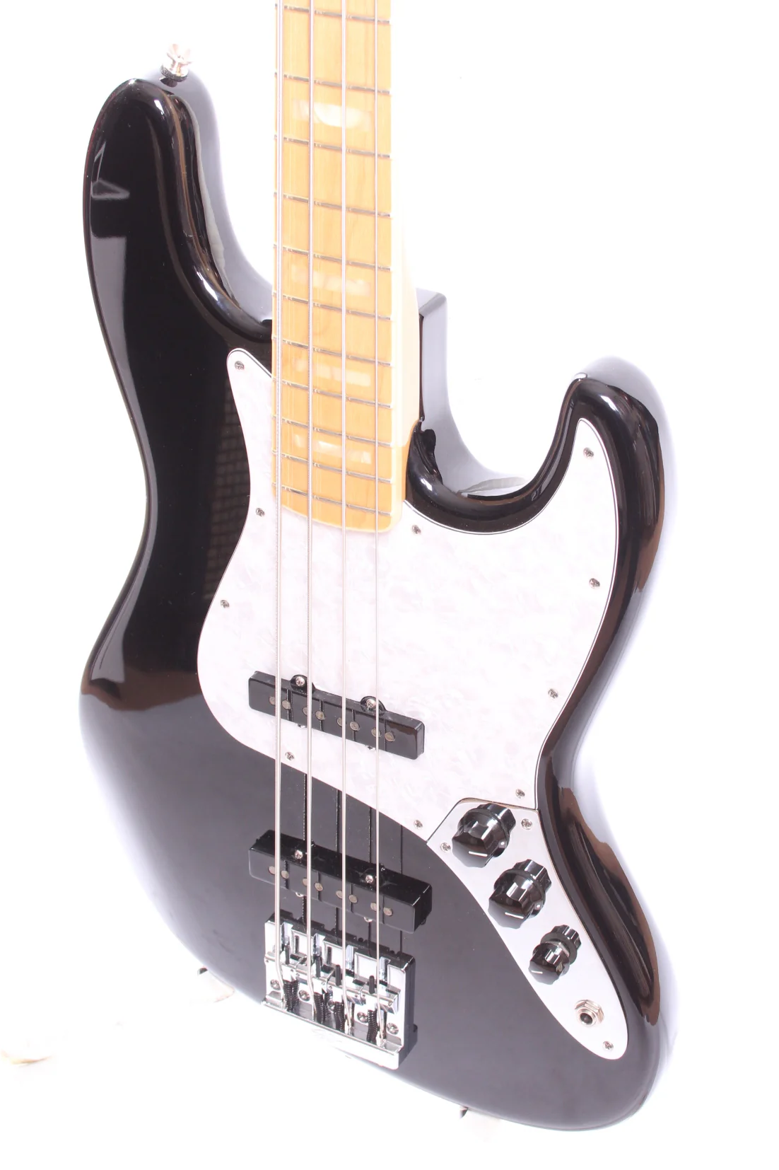 2016 Fender USA Geddy Lee Jazz Bass black - Image 3