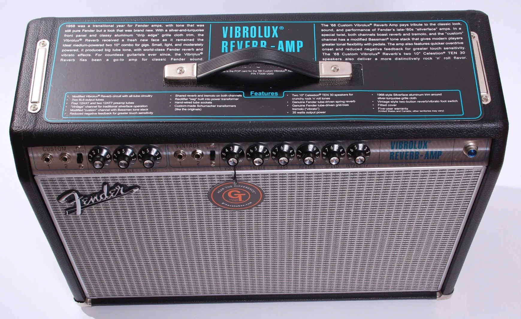 2016 Fender Vibrolux Reverb Amp - Image 2