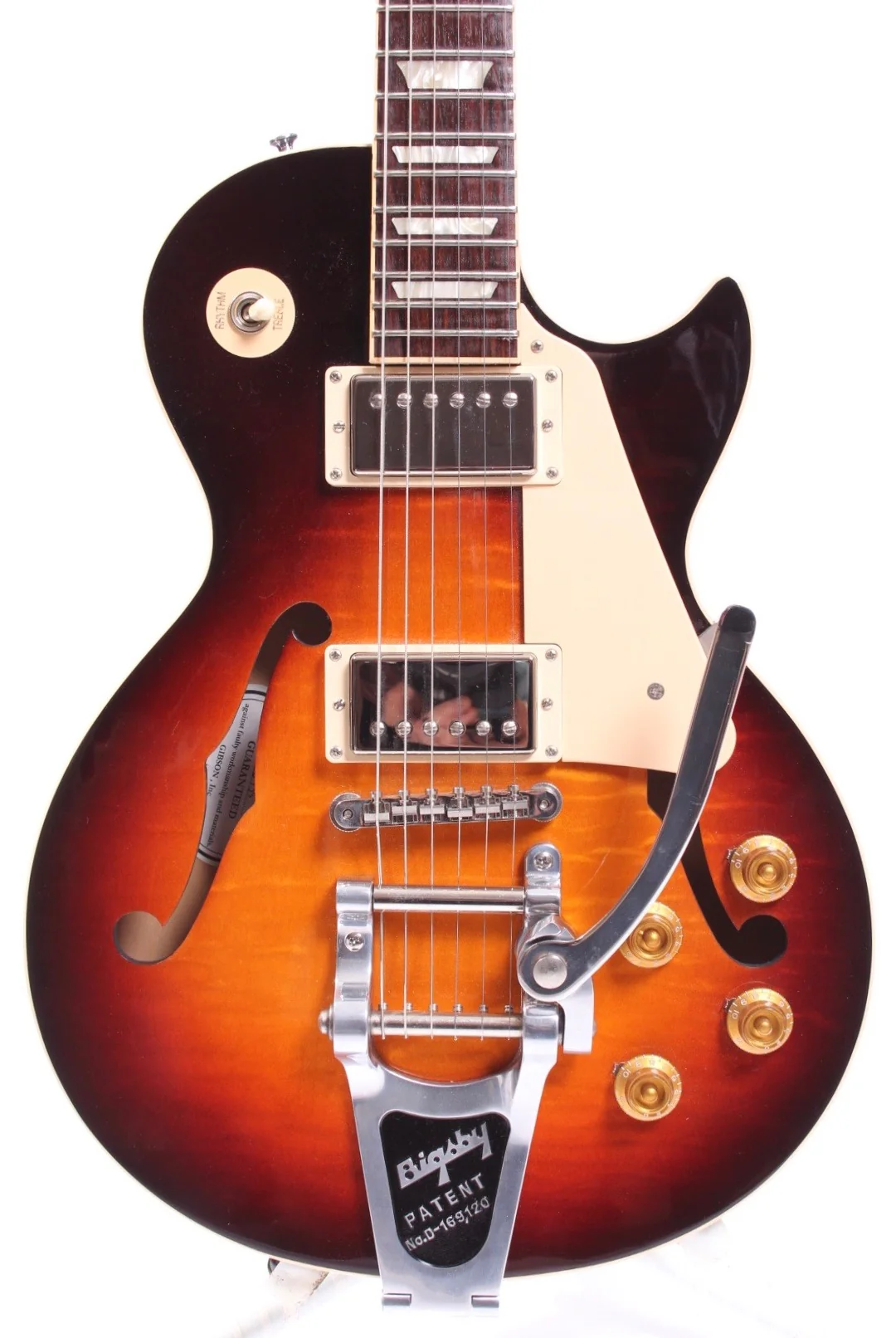 2016 Gibson ES Les Paul Bigsby bourbon burst - Image 2