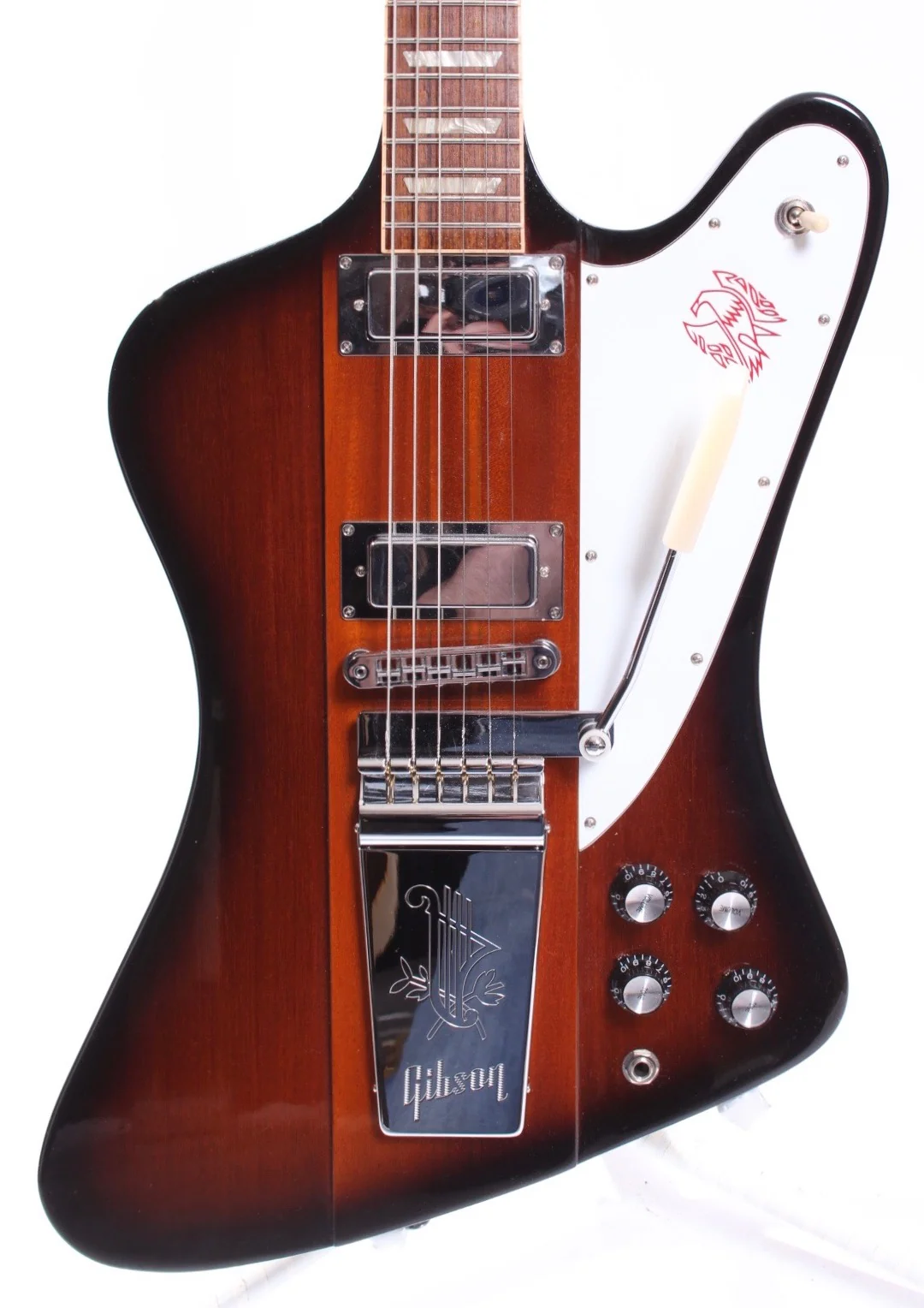 2016 Gibson Firebird V Lyre Vibrola vintage sunburst - Image 2