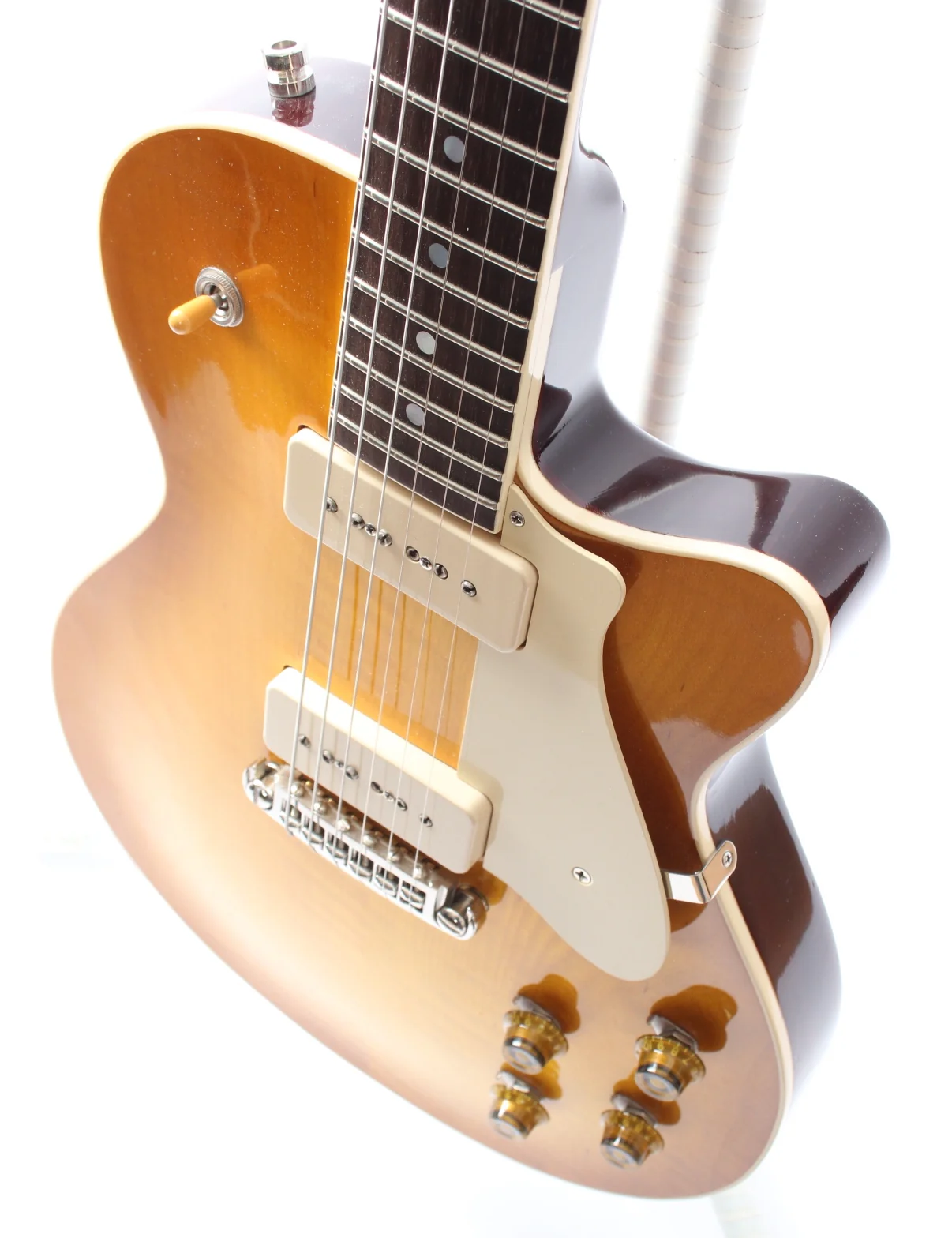 2016 Gil Yaron Bone I Airgap P-90 honey drop - Image 3
