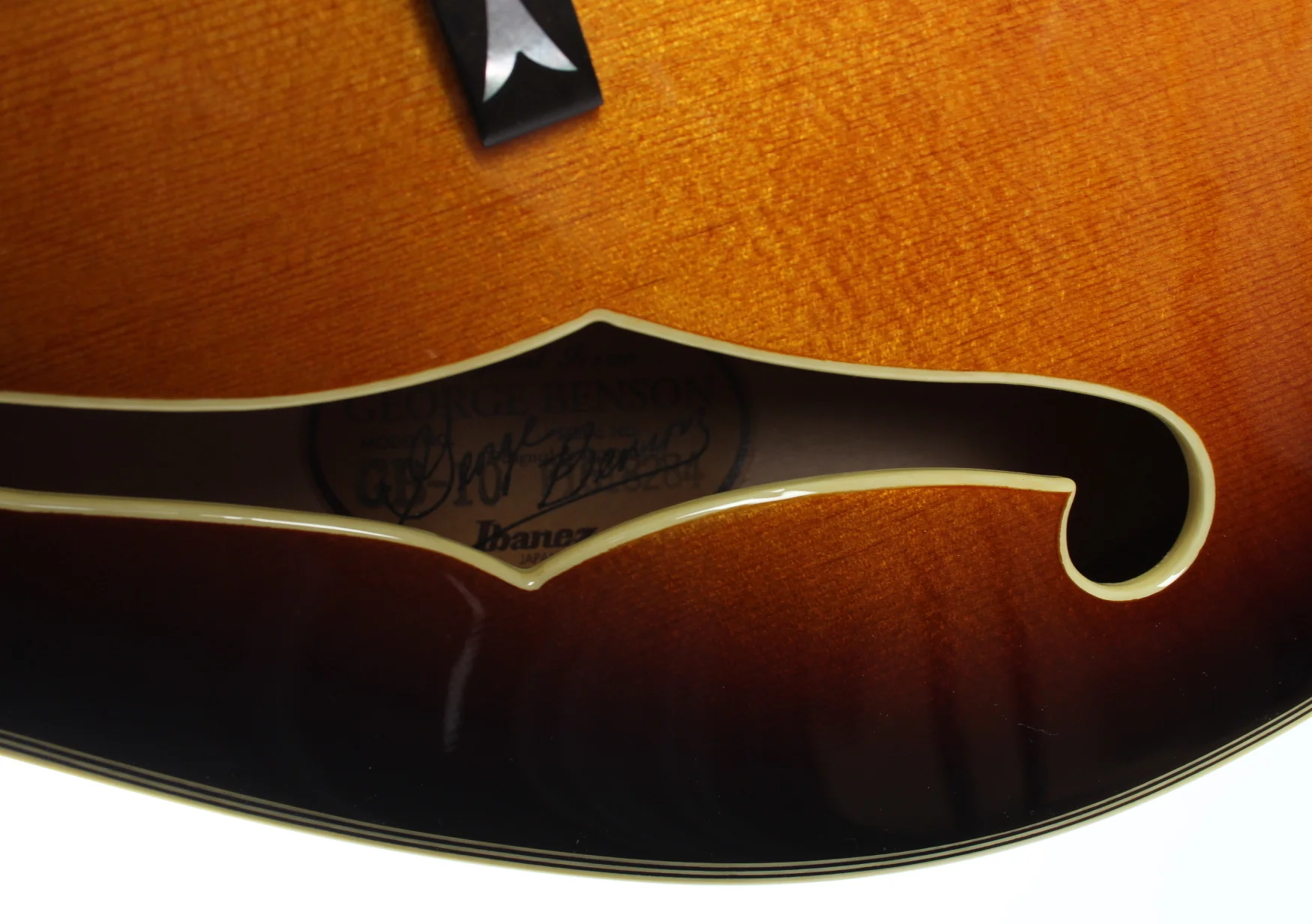 2016 Ibanez GB10 George Benson sunburst - Image 11