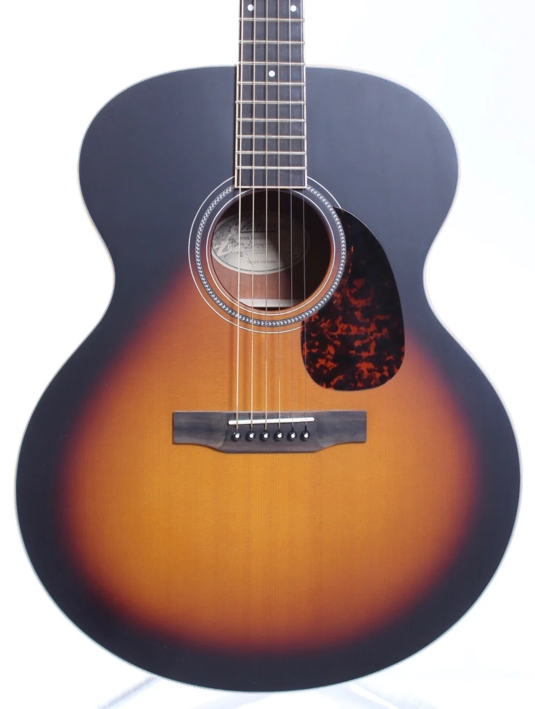 2016 Larrivee J-03 MH Khaya Mahogany Custom sunburst - Image 2