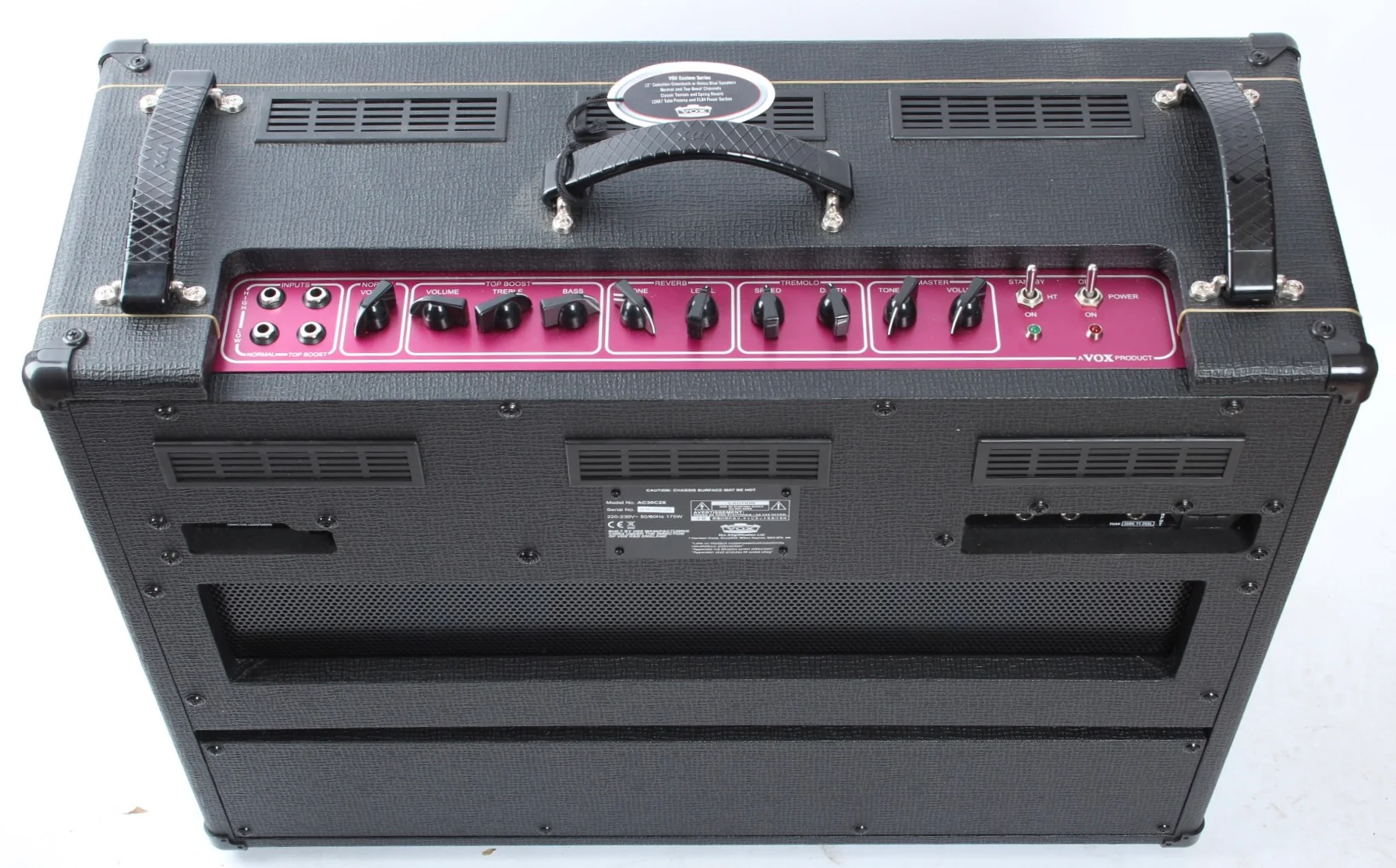 2016 Vox AC30C2X Custom black - Image 11