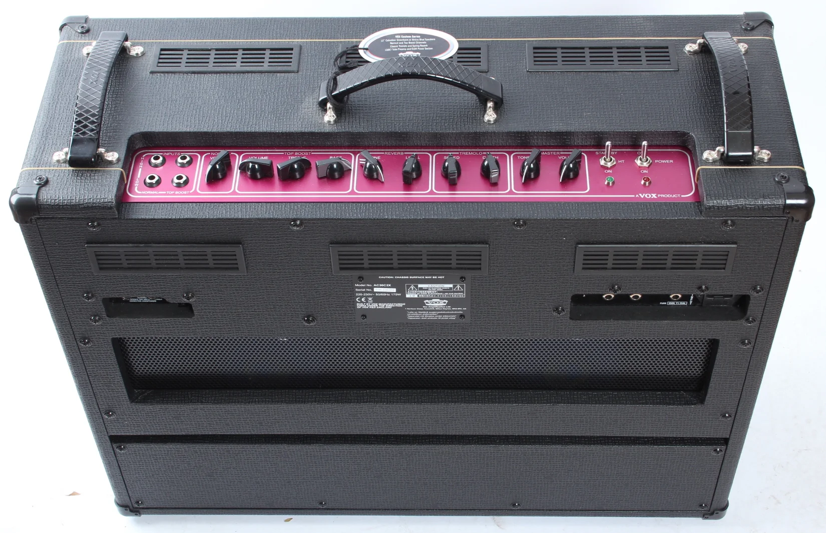 2016 Vox AC30C2X Custom black - Image 8