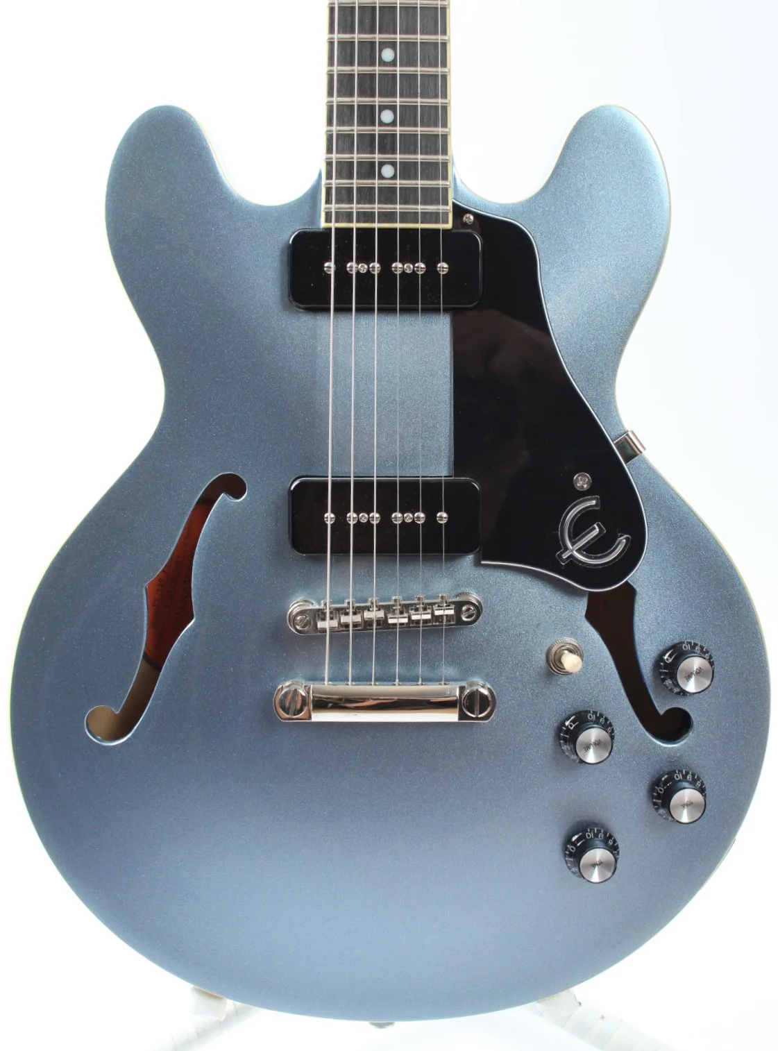 2017 Epiphone ES-339 P90 Pro PL pelham blue - Image 2