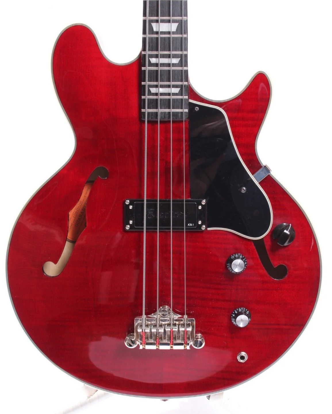 2017 Epiphone Jack Casady 20th Anniversary Bass cherry red - Image 2