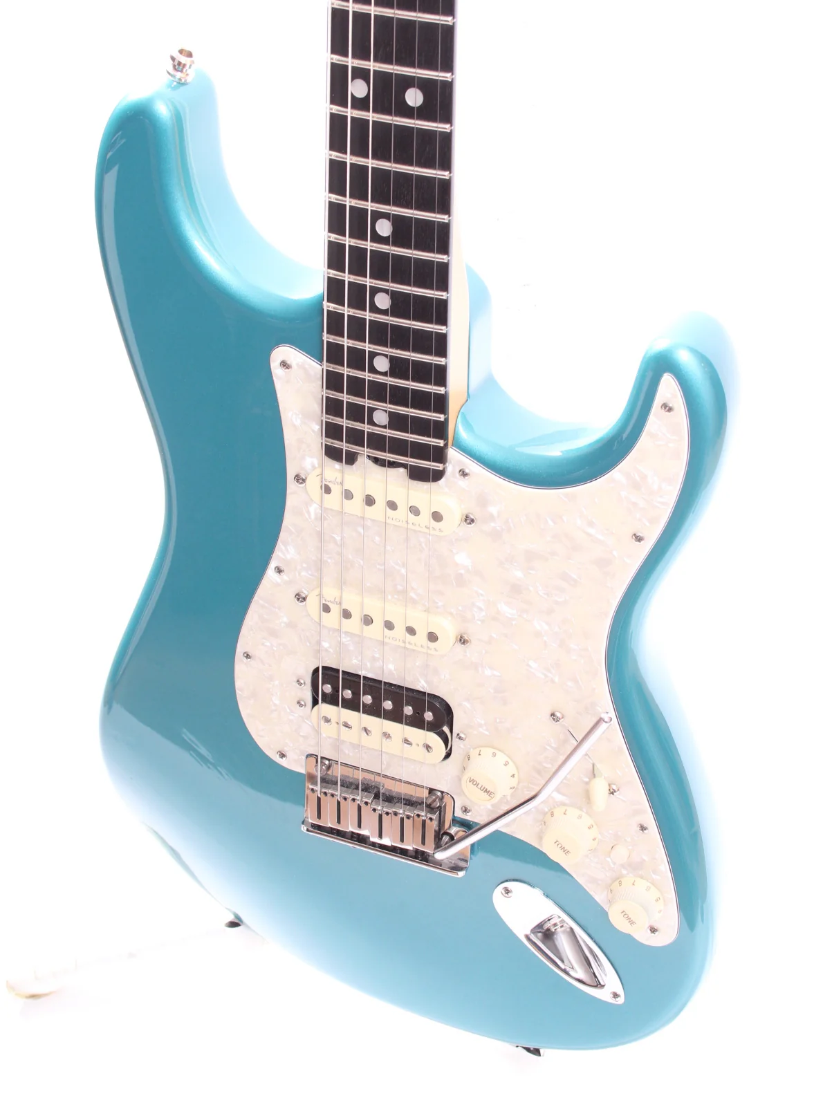 2017 Fender American Elite Stratocaster HSS ocean turquoise metallic - Image 3