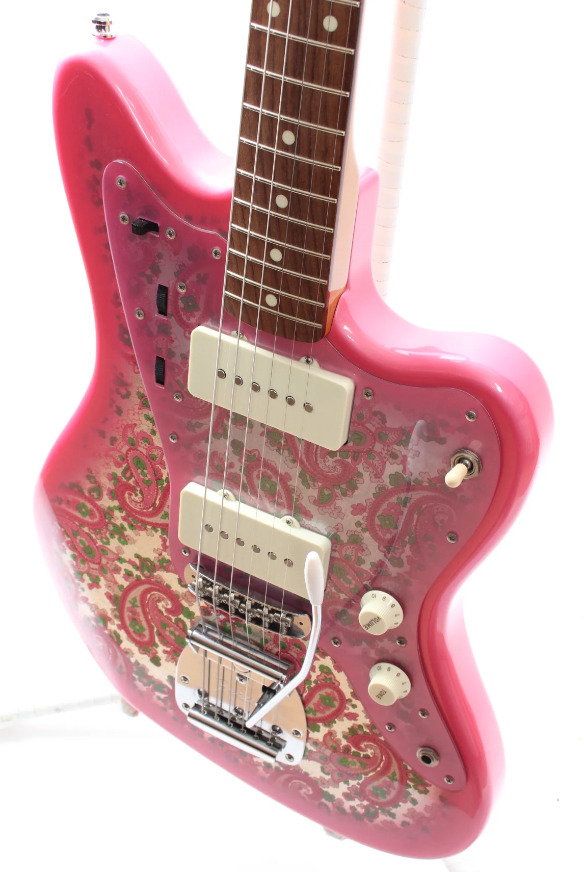 2017 Fender Fender Jazzmaster Traditional 60s pink paisley - Image 3